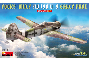 Збірна модель 1/48 Літак Focke Wulf Fw-190 D-9 (Рання серія) MiniArt 48044