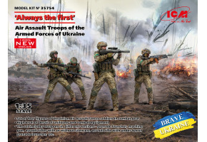 Scale model 1/35 Air Assault Troops of the Armed Forces of Ukraine "Always First" ICM 35754