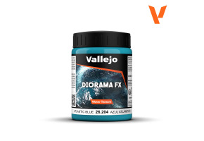 Імітація "Текстура Атлантичної блакитної води" (200 мл) (Atlantic Blue Water Texture) Vallejo 26204