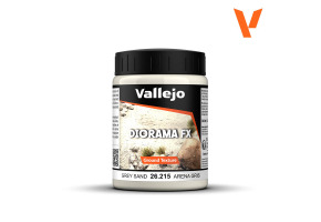 Імітація "Текстура Сірий пісок" (200 мл) (Grey Sand) Vallejo 26215