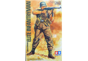 Scale model 1/16 Figure German elite infantryman of World War II Tamiya 36303