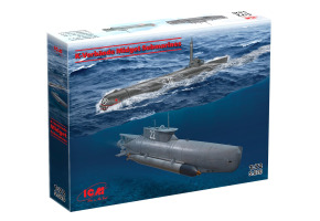 Scale model 1/72 mini-submarine K-Verbände ICMS020