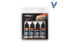 Набір фарб Ancient Copper Vallejo True Metallic Metal 77253
