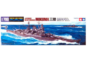 Scale model 1/700 Japanese heavy cruiser "Mikuma" Tamiya 31342