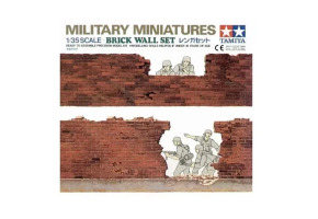 Збірна модель 1/35 Комплект цегляної стіни Tamiya 35028