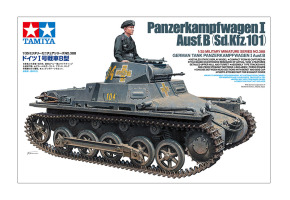 Збірна модель 1/35 Німецький танк Panzerkampfwagen I Ausf.B (Sd.Kfz.101) Tamiya 35388