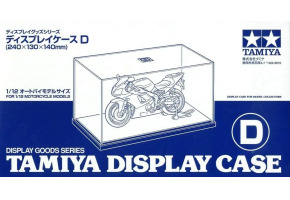Виставковий прозорий бокс (240 x 130 x 140 мм Display Case D) Tamiya 73005