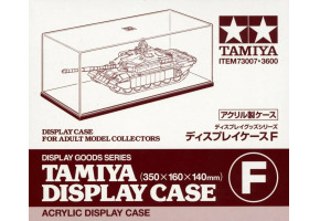 Виставковий прозорий бокс (350 x 160 x 140 мм Display Case F) Tamiya 73007