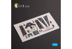 F-117A NIGHTHAWK 3D декаль інтер'єр для комплекту Academy 1/72 KELIK K72171