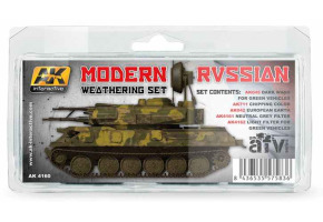 MODERN RUSSIAN WEATHERING SET / СУЧАСНИЙ РОСІЙСЬКИЙ НАБІР ХІМІЇ ДЛЯ ВЕЗЕРИНГУ