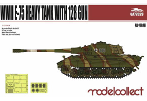 Germany WWII E-75 Heavy Tank with 128 gun