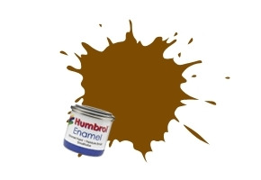 Желто-коричневая глянцевая