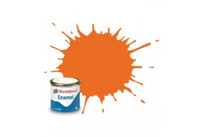 Оранжевая глянцевая