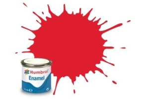 Красная яркая глянцевая