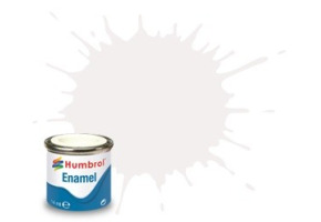 Белая глянцевая