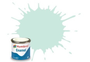 Голубая светлая матовая