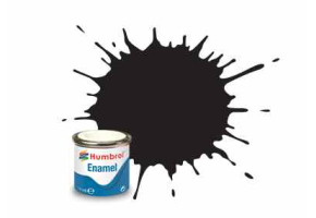 Черная матовая