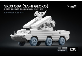 Набір коліс для 9K33 Osa (SA-8 Gecko) І-247B від Trumpeter ScaleX WM-35049
