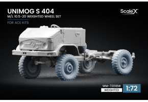 Набір коліс (з деформацією) для Unimog S 404 M/L 10.5-20 від ACE ScaleX WM-72018W