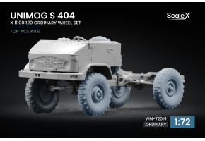 Набір коліс для Unimog S 404 X 11.00R20 від ACE ScaleX WM-72019