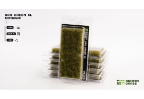 Набір пучків трави сухої зеленої Dry Green XL  12мм Gamers Grass GG12-DG
