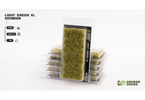 Набір пучків трави світло-зеленої Light Green XL  12мм Gamers Grass GG12-LG