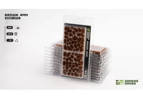 Набір пучків трави дикої коричневої Brown- Wild 4мм Gamers Grass GG4-B