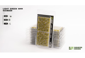 Набір пучків трави дикої світло-зеленої Light Green- Wild 4мм Gamers Grass GG4-LG