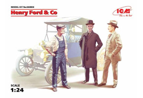 Збірна модель 1/24 Фігури Генрі Форд та Ко ICM 24003