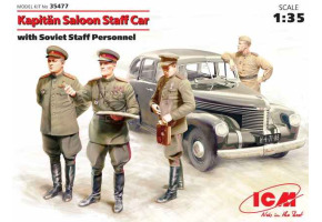 Штабна машина "Капітан" седан із радянським штабним перс.