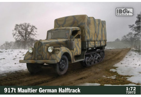 Збірна модель 1/72 917-тонний німецький напівгусеничний всюдихід Maultier IBG Models 72072