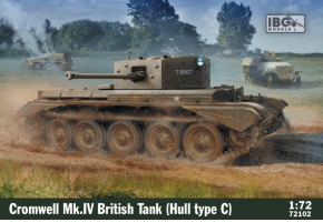 Сборная модель британского танка Cromwell Mk.IV (корпус типа C)