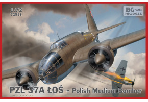 Збірна модель польського середнього бомбардувальника PZL. 37A Łoś
