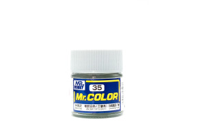  IJN Gray Mitsubishi  IJN Aircraft WWII, Mr. Color solvent-based paint 10 ml / Серый полуглянцевый