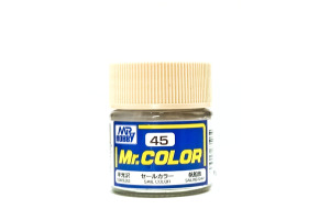 Sail Color semigloss, Mr. Color solvent-based paint 10 ml / Парусный полуглянцевый