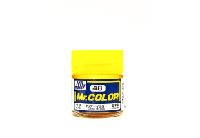 Clear Yellow gloss, Mr. Color solvent-based paint 10 ml / Прозорий жовтий глянсовий