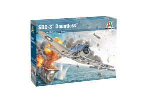 Збірна модель 1/48 Літак Douglas SBD-3 Dauntless Italeri 2841