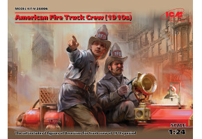 The crew of the American fire engine 2 figures