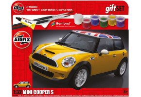 Збірна модель 1/32 автомобіль MINI Cooper S Стартовий набір Airfix A55310A