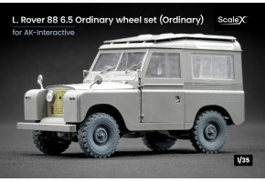 Набір коліс для Land Rover 88 6.5 від AK-Interactive ScaleX WM 35020