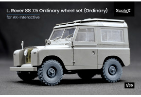 Набір коліс для Land Rover 88 7.5 від AK-Interactive ScaleX WM 35021