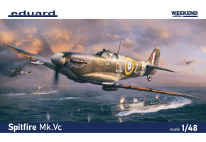 Збірна модель 1/48 Літак Spitfire Mk.Vc Weekend Edition Eduard 84192