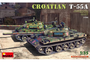 Сборная модель 1/35 Хорватский Т-55А МиниАрт 37088