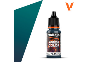 Acrylic paint - Caribbean Turquoise Xpress Color Vallejo 72414