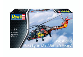 Збірна модель 1/32 Вертоліт Westland Sea Lynx MK.88 (спеціальне видання 40 років) Revell 03806