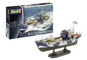 Збірна модель 1/144 Катер KFK (Kriegsfischkutter) Revell 05242