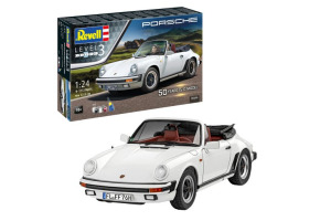 Збірна модель 1/24 Автомобіль Porsche 911 G-Model Carrera (кабріолет), 50-річчя моделі G (Подарунок) Revell 05646