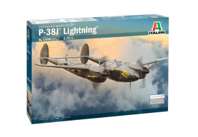 Збірна модель 1/72 Літак P-38J Lightning Italeri 1446