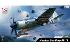 Збірна модель 1/32 Літак Hawker Sea Fury FB.11 DBMK Model Kits DBMK32002