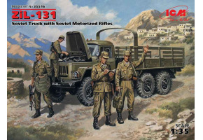 ЗіЛ-131 Рад. армійський вантажний автомобіль з мото стрілками